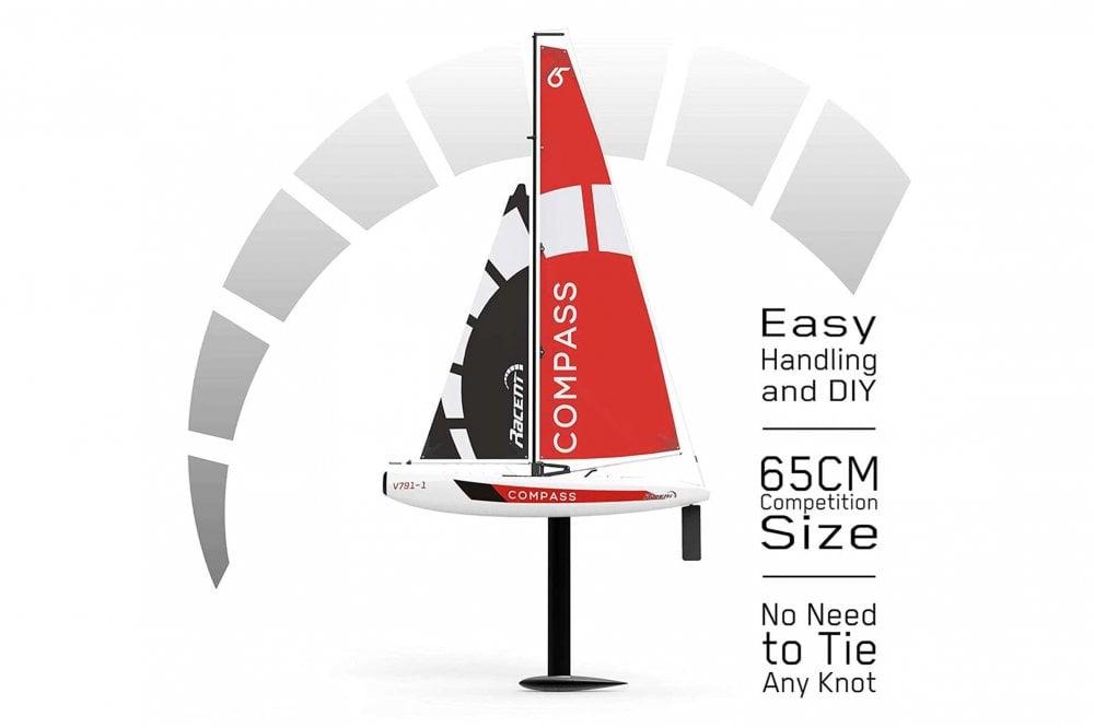 Rg65 Rc Sailboat:  RG65 RC Sailboat racing conquers the world with its challenging races and competitions.