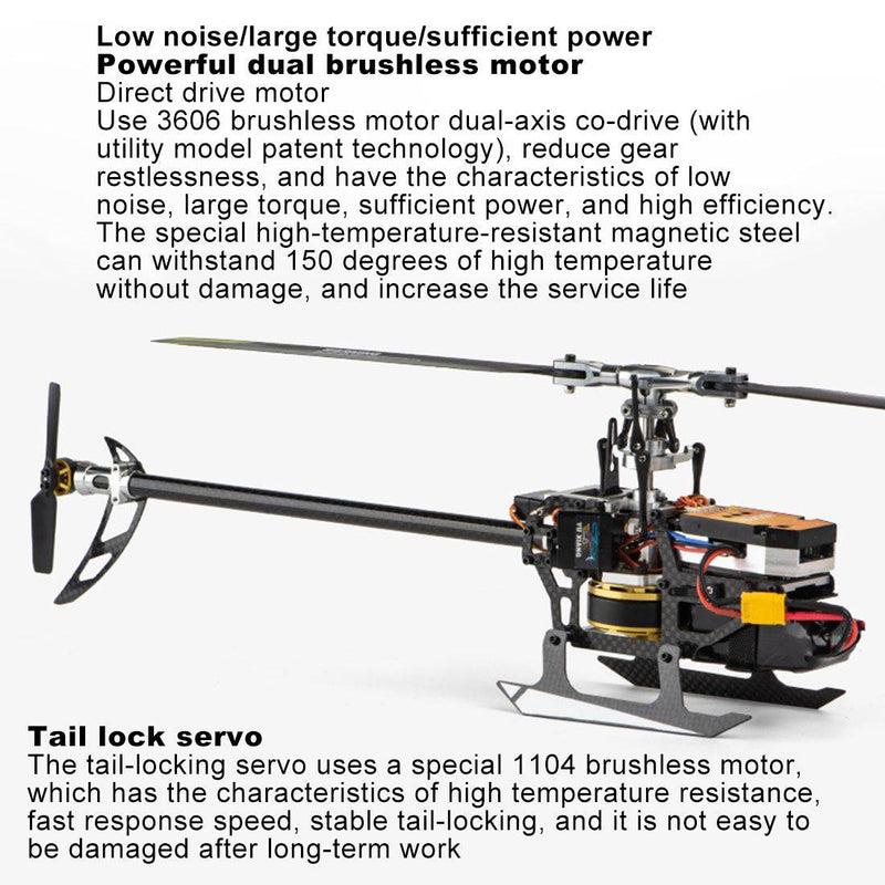 Fast Lane Rc Helicopter: High performance with 2.4 GHz frequency range.