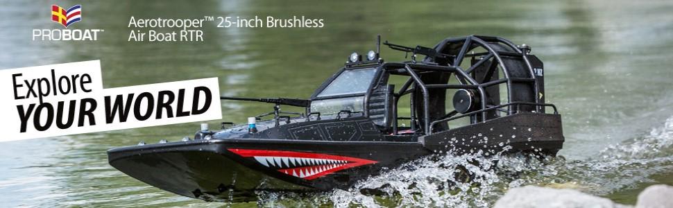 Aerotrooper Rc Boat: Durable, Powerful, & Intuitive: The Aerotrooper RC Boat's High-Speed Capabilities Take Racing to the Next Level