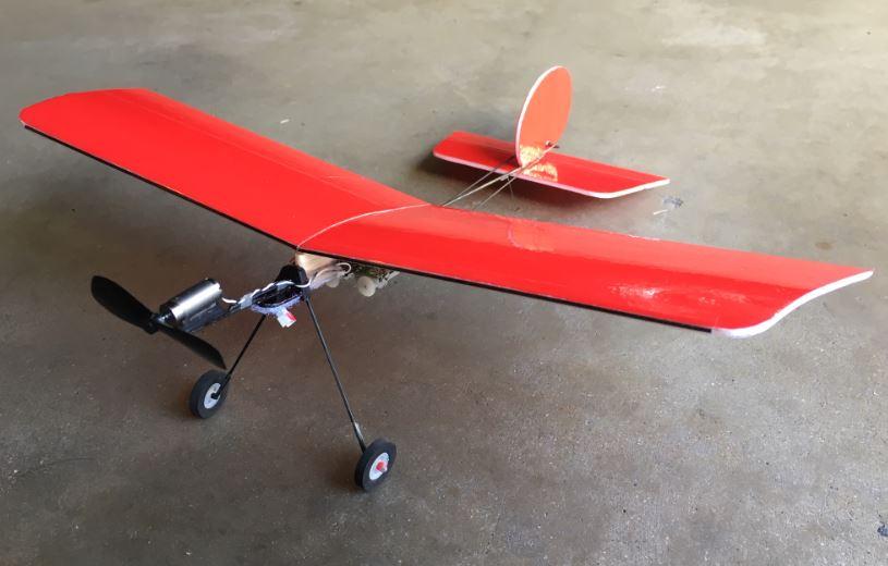 Paper Plane Rc Motor: Indoor RC fun! 