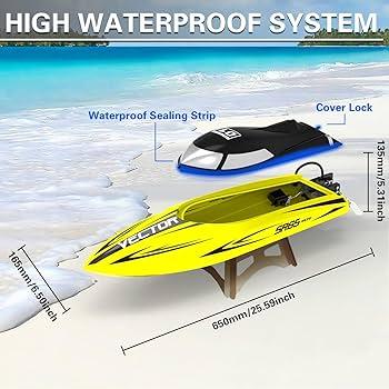 Sr65 Rc Boat: Maximize Playtime with SR65 RC Boat's Fast-Charging Battery