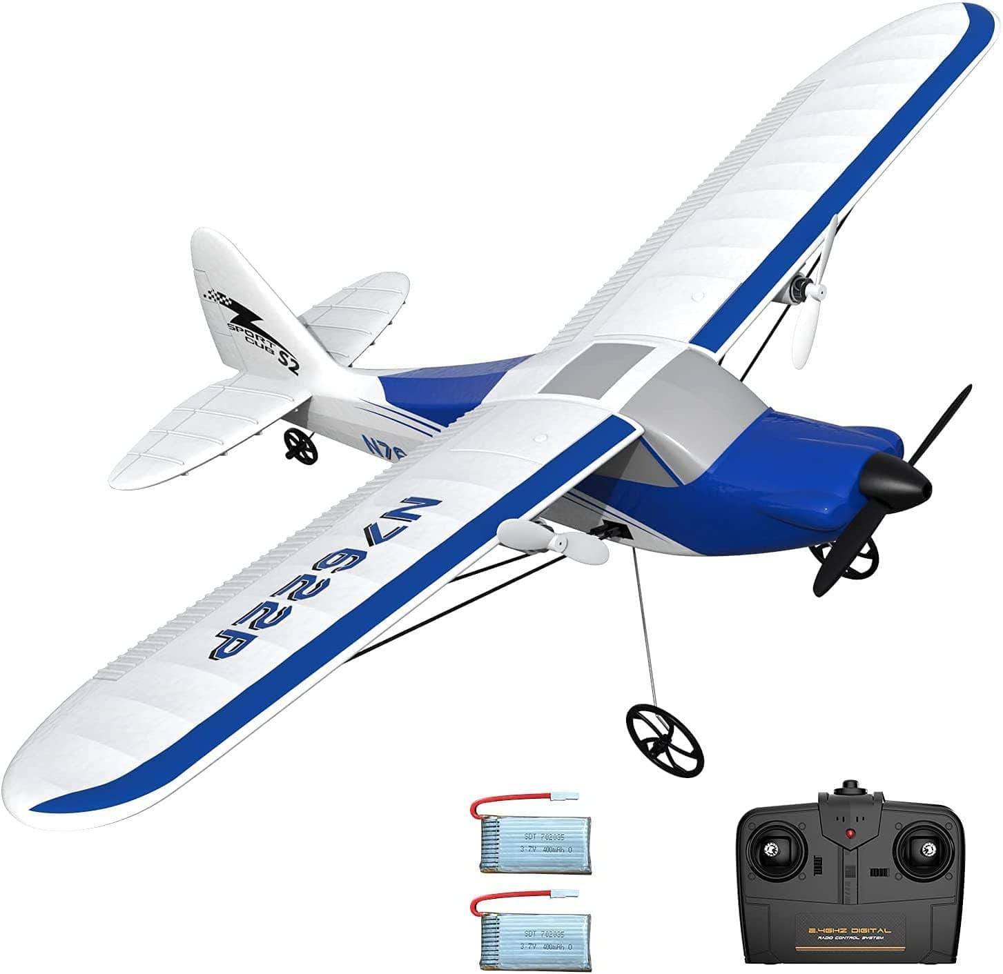 Rc Sport Cub S2: High-quality design and realistic details for a durable and impressive RC model plane