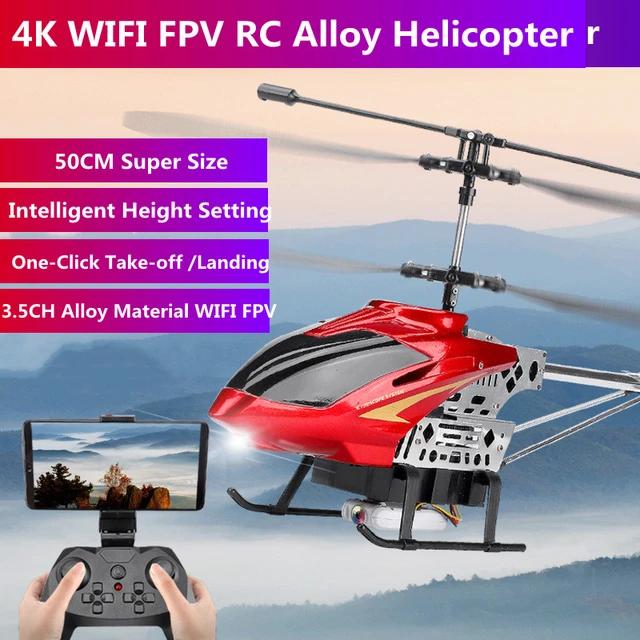 Large Rc Helicopter With Camera: Advanced features for safe and easy aerial photography
