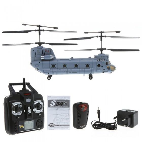 Syma S34 Chinook Helicopter: Versatile and User-friendly Features of the Syma S34 Chinook Helicopter