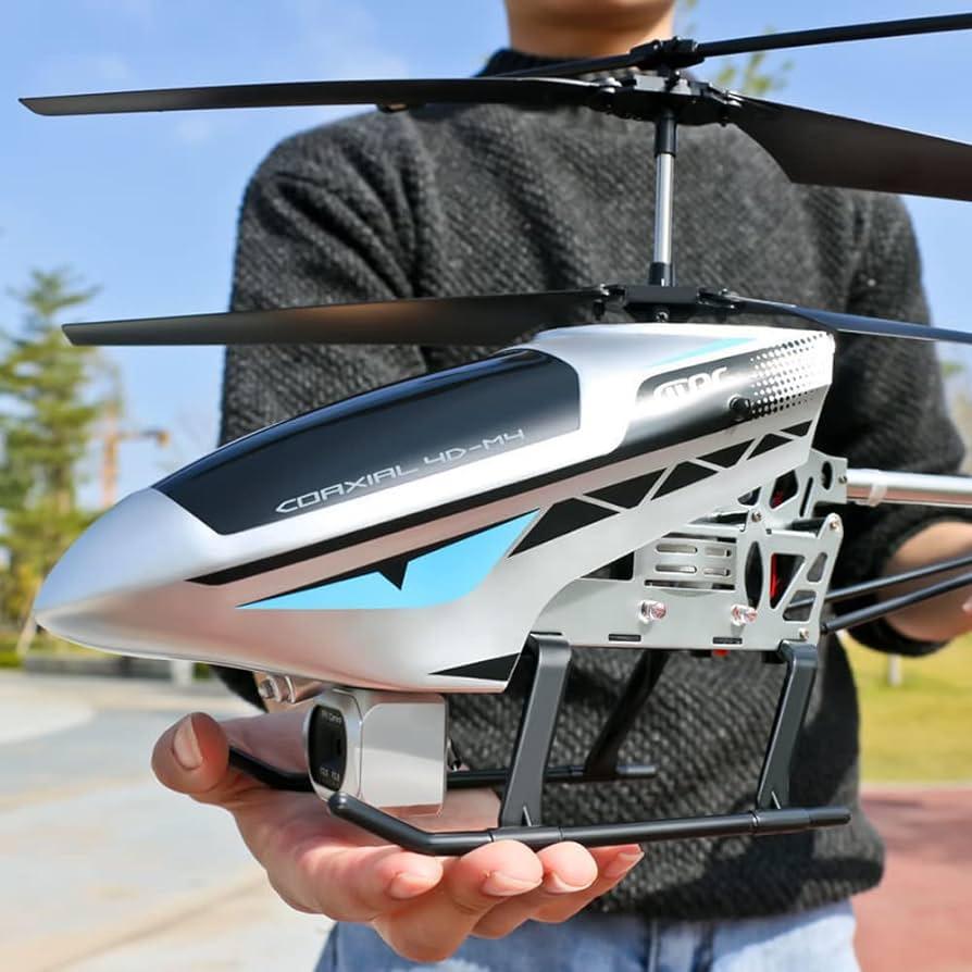 Large Coaxial Rc Helicopter:  New stabilization systems and increased use of drones.