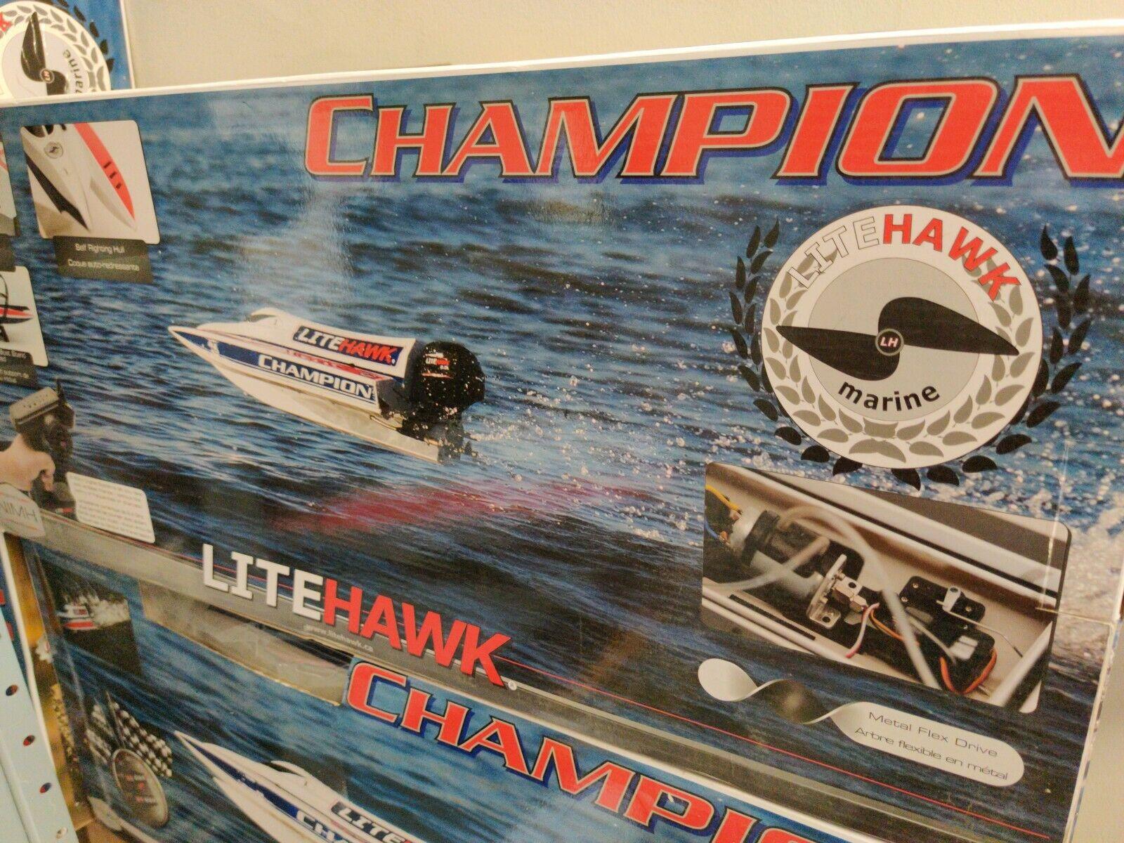 Litehawk Champ Rc Boat: Perfect for all levels of remote control boat enthusiasts.