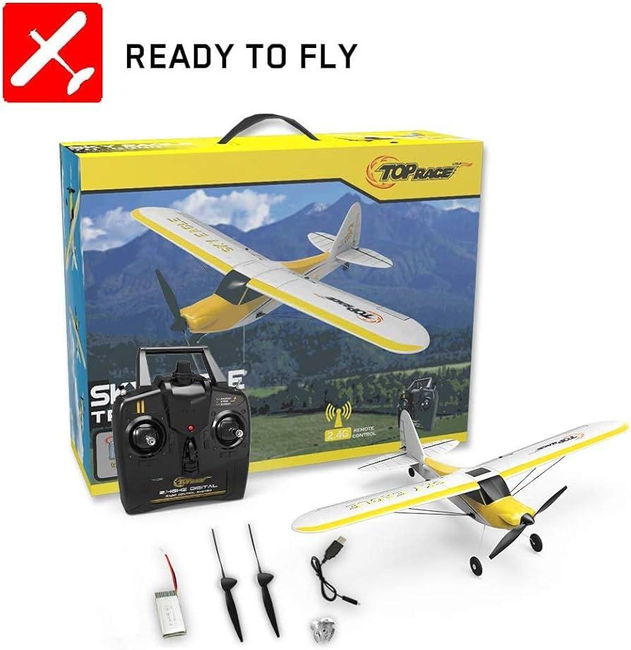 Top Race Rc Plane 4 Channel: Master your maneuvers: Top Race RC Plane 4 Channel 