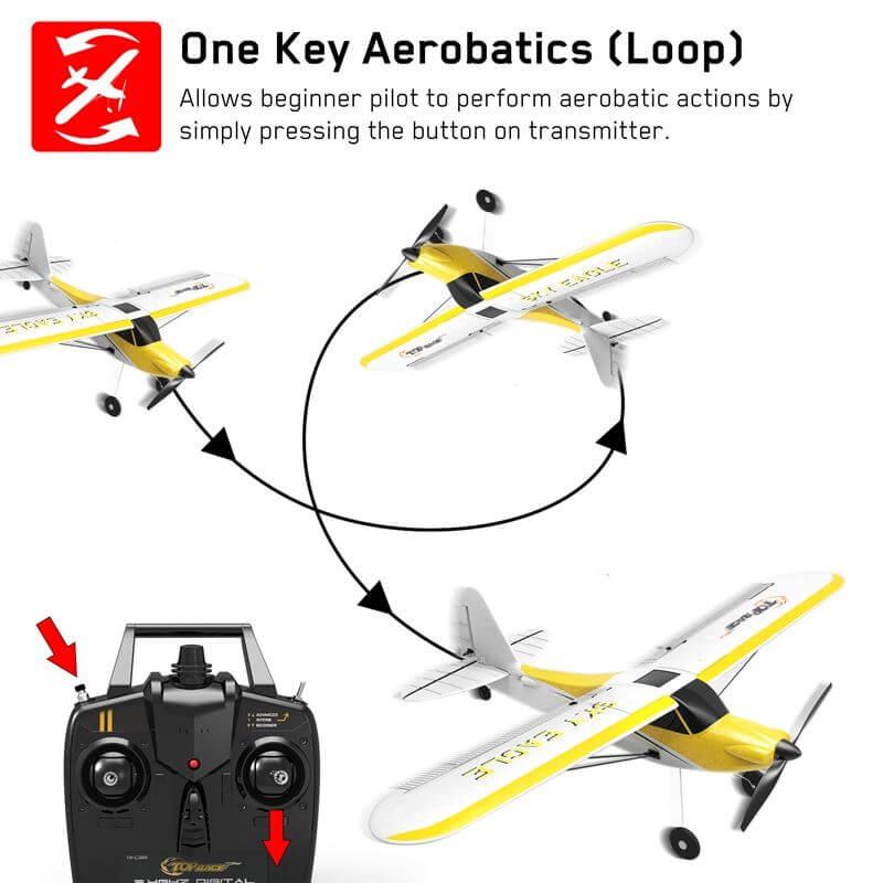 Top Race Rc Plane 4 Channel: High-Quality, Easy to Fly 4-Channel RC Plane