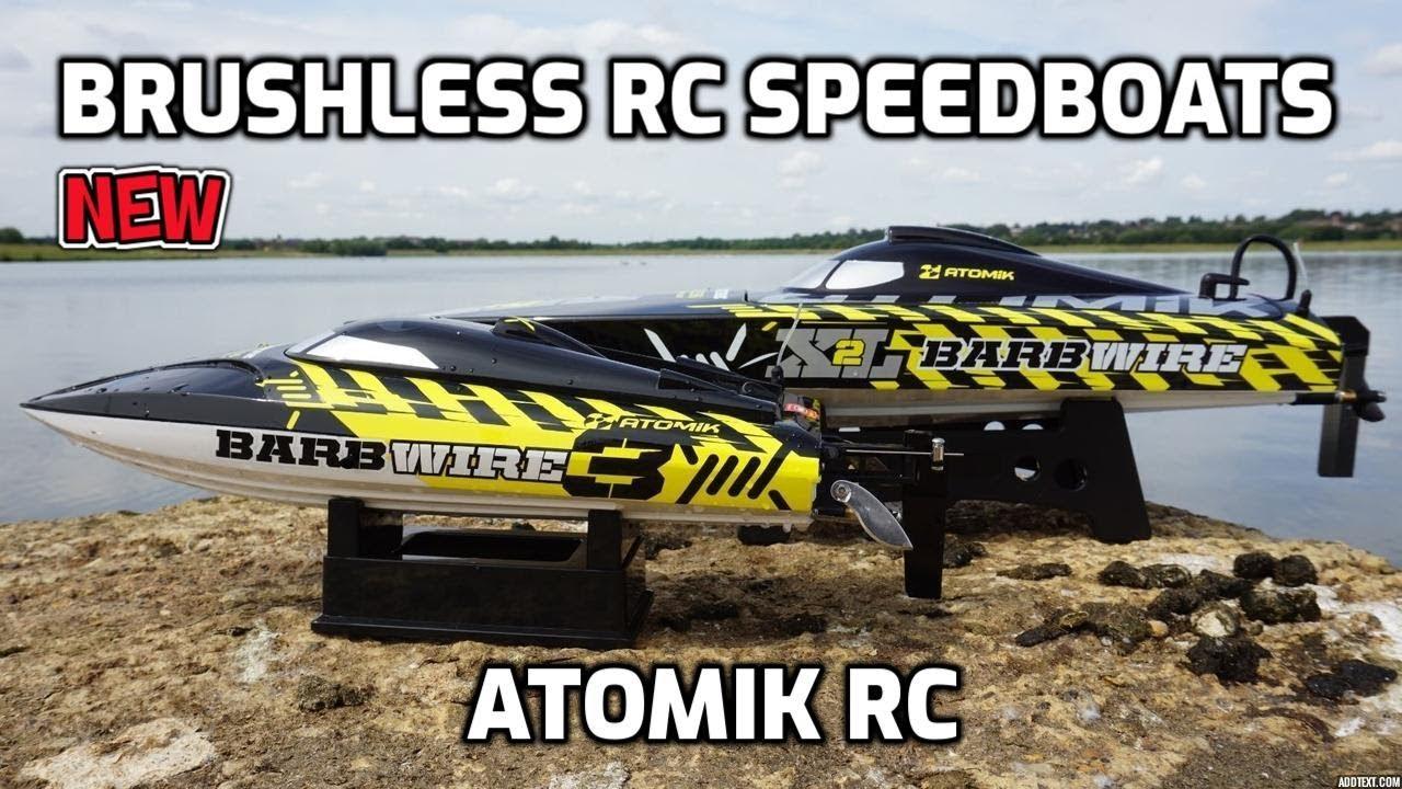 Fastest Rc Boat 2020: - 2020's Fastest RC Boat: The Atomik Barbwire 3 Reviewed