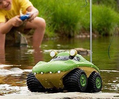 Amphibious Rc Car: User-friendly and versatile, the amphibious RC car offers endless fun on both land and water.
