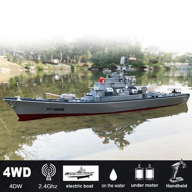 Remote Control Battleship For Sale: Adjust your ship's weaponry and prepare for battle with the remote-controlled battleship for sale