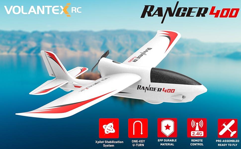 Rc Ranger Plane:  The RC Ranger Plane: Advanced Remote Control, Long Range, Built-in GPS.