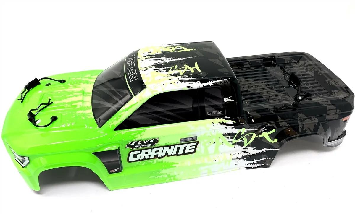 Arrma Granite Body Shell: Customize Your Arrma Granite Body Shell: Color Options, Decals, and Pre-Painted Designs