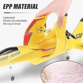 Rc Airplane With Light Model Aircrafts Epp Foam Fighter Rechargeable: The Perfect LED Addition to Your RC Airplane: The EPP Foam Fighter