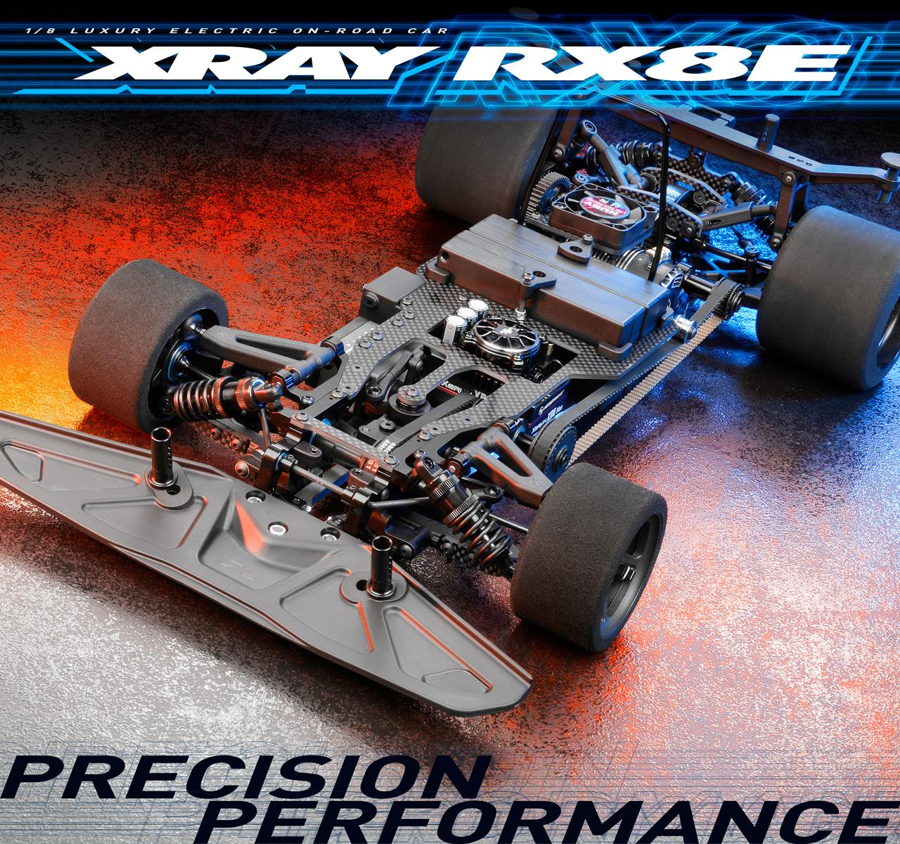 Xray Rx8 2023: Built for speed and safety: The RX8 2023's cutting-edge design and materials.