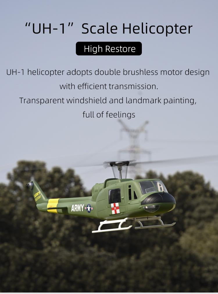 Remote Control Huey Helicopter For Sale: Advanced Features for High-Flying Fun