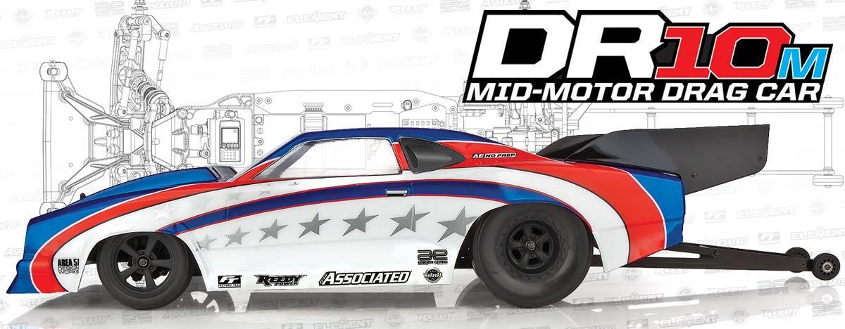 Team Associated Dr10M: The Ultimate Drag Racing Machine - The DR10M: Designed for Speed and Performance!