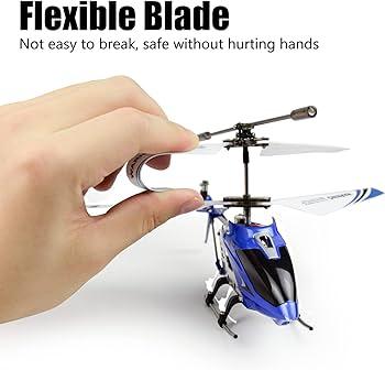 Hand Sensor Remote Control Helicopter:  Hand sensor technology allows for easy and intuitive control of the helicopter without a complicated remote controller.
