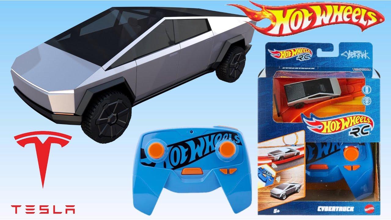 Hot Wheels Tesla Cybertruck Remote Control: Battery life and charging details.