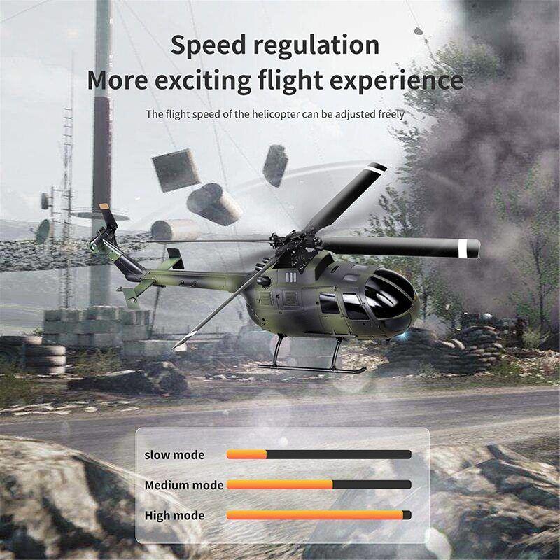 E120 Heli:  Ideal Design for Thrilling Flights