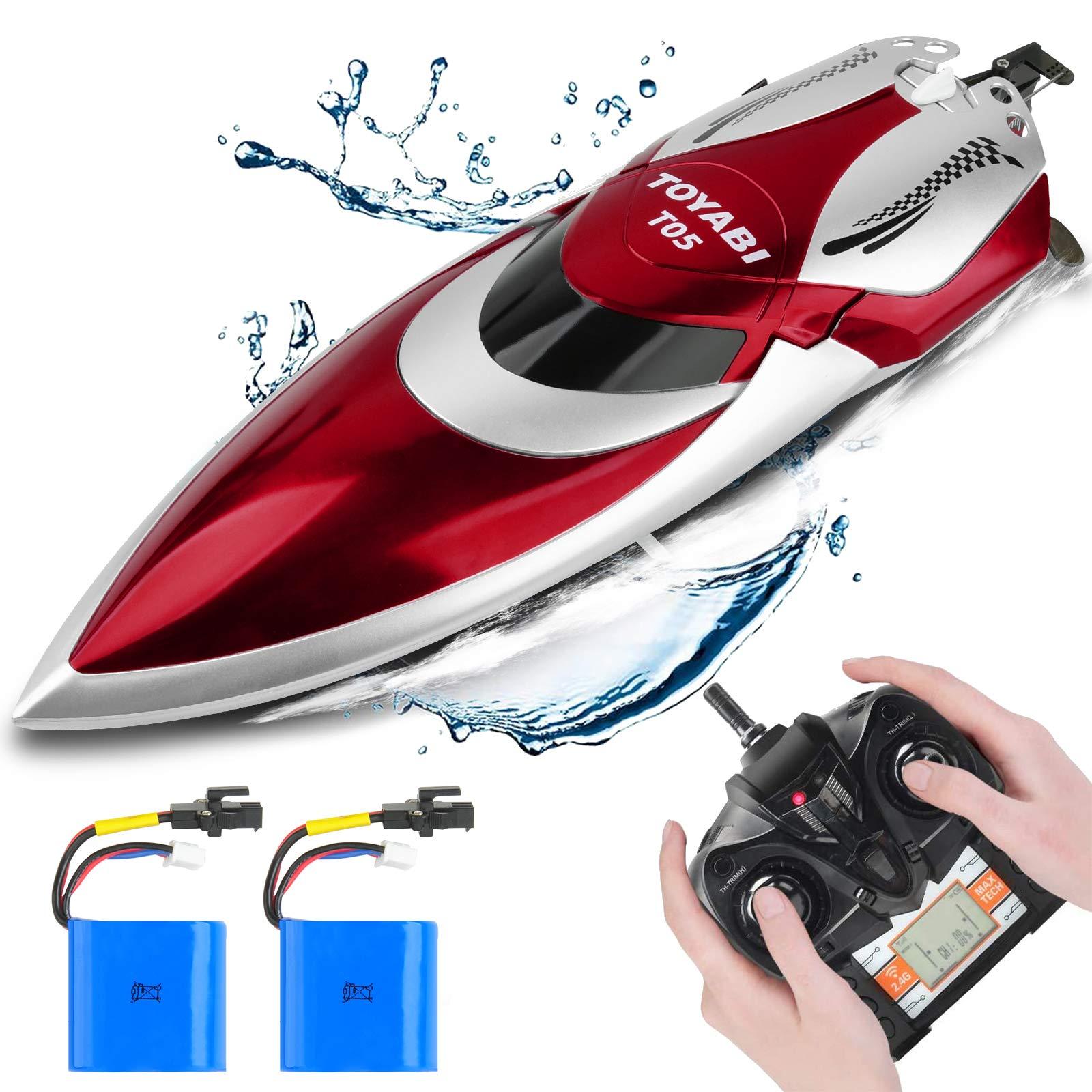 Gizmovine Rc Boat T03: Effortless control with T03's responsive remote