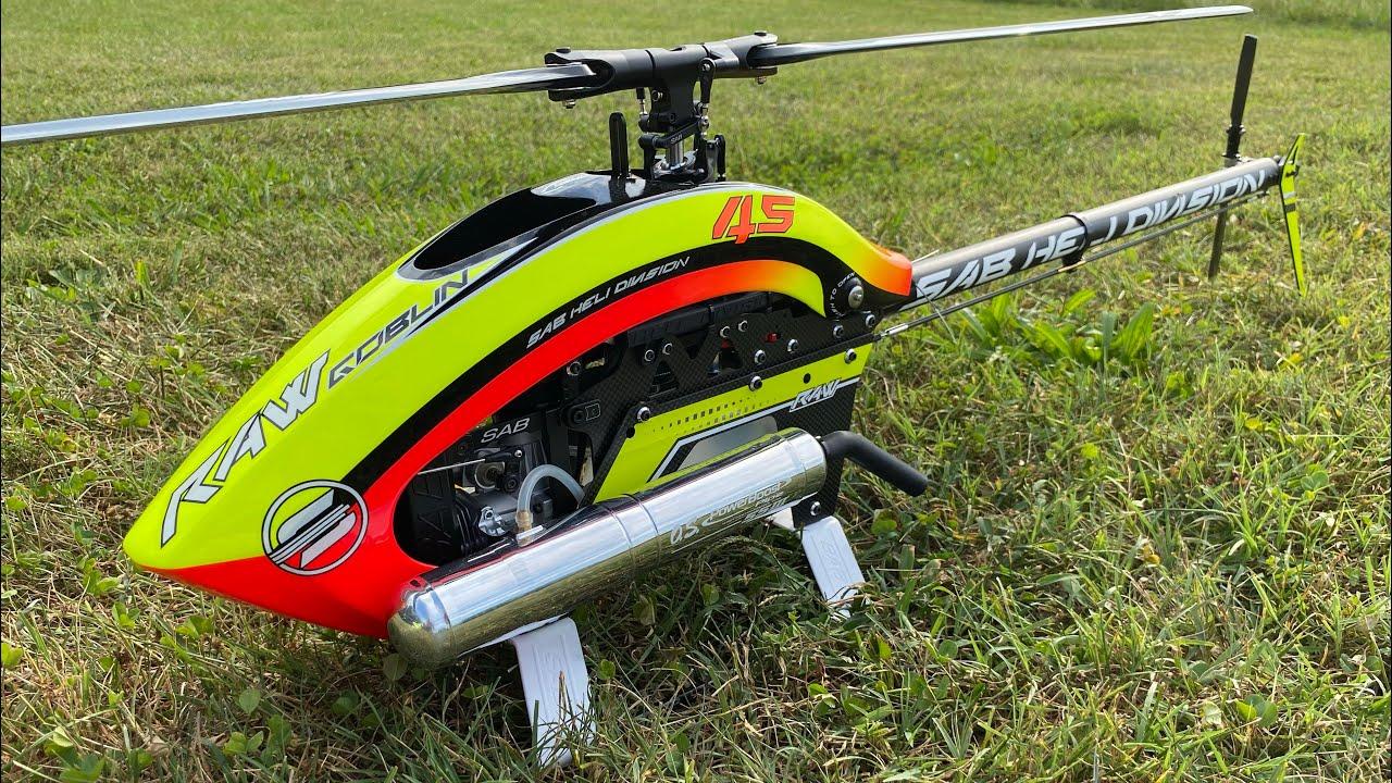 Sab Goblin 580 Raw: Impressive Flight Performance and Features of Sab Goblin 580 Raw