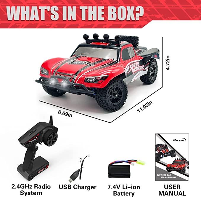 Speed Pioneer Rc Car: The Perfect RC Car for Speed Lovers: High-Quality Materials, Durable Design, and Excellent Traction