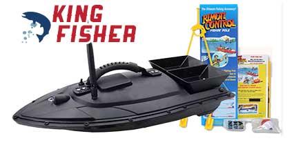 Remote Control Fishing Bait Boat: Effortlessly cast fishing lines with a remote control fishing bait boat.