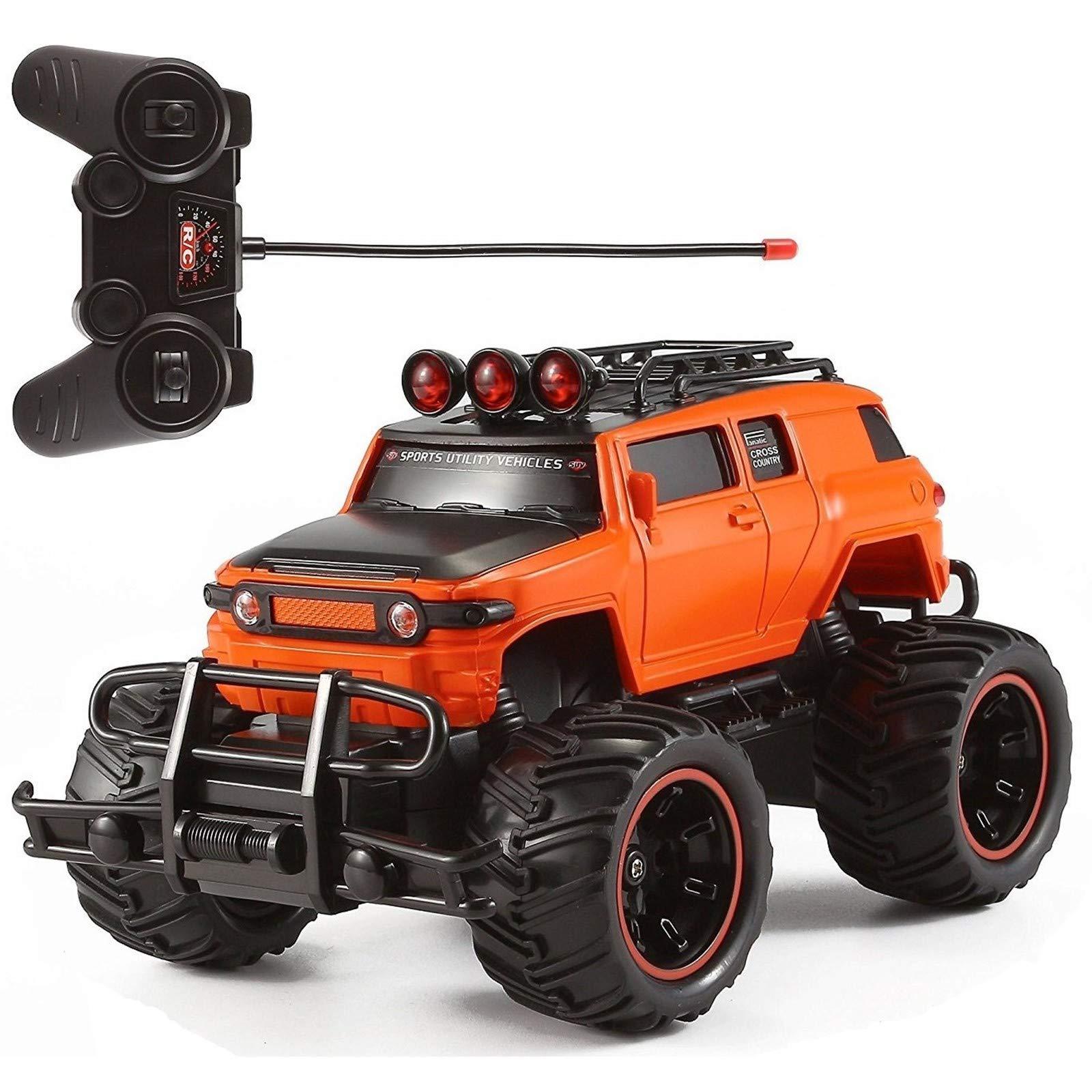 Monster Jam Remote Control Car: Realistic design and easy control make these mini monster trucks a must-have toy! 