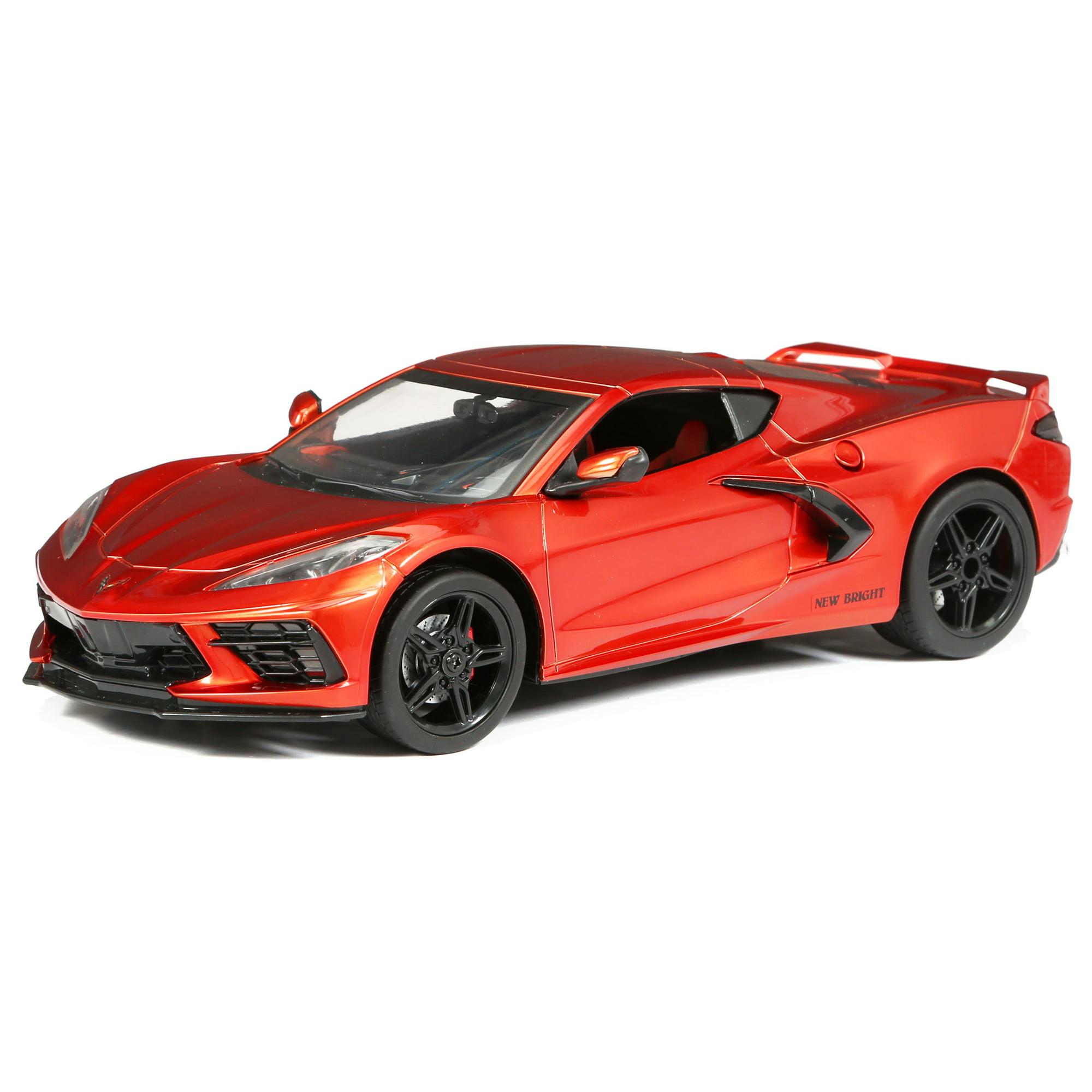 Corvette Remote Control Car: Realistic features of the Corvette remote control car, including LED lights and multiple control options 