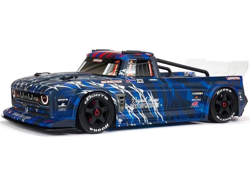 Infraction Rc Car: Compete in local and global competitions with your infraction RC car.