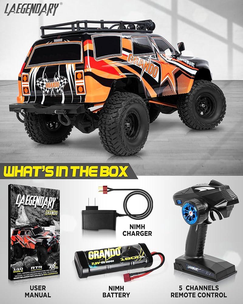 Remote Control Rock Crawler 4X4: RC rock crawling: from suspension to waterproof capabilities and different skill levels