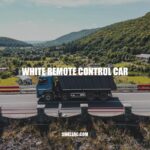 Exploring the Benefits and Features of White Remote Control Cars