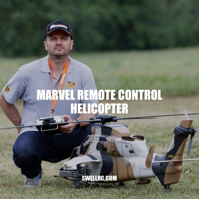 Marvel RC Helicopter: Fly with Your Favorite Superhero