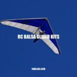RC Balsa Glider Kits: Building and Flying Your Own Remote Control Plane