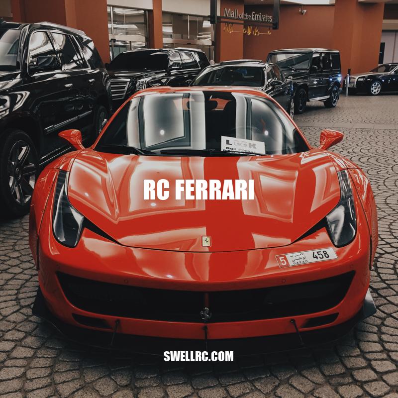 RC Ferrari: The Ultimate High-Performance Radio-Controlled Car