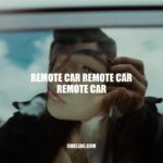 Remote Car Technology: Benefits, Types, and the Future
