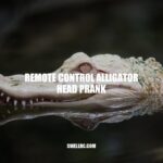 Remote Control Alligator Head: The Ultimate Boating Prank