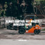 Remote Control Hot Wheels Monster Truck: A Fun Toy For Car-Loving Kids.