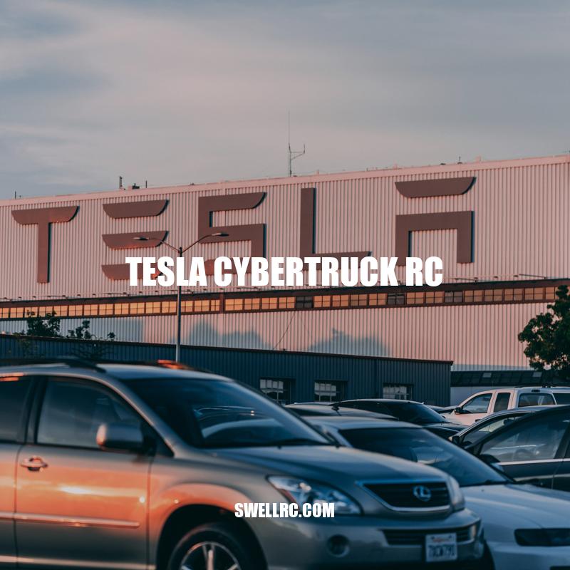 Tesla Cybertruck RC: A 1:10 Scale Remote Control Toy Truck with Realistic Features