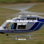 The Largest RC Helicopter You Can Buy: A Comprehensive Guide