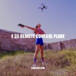F-35 Remote Control Plane: Cutting-Edge Technology