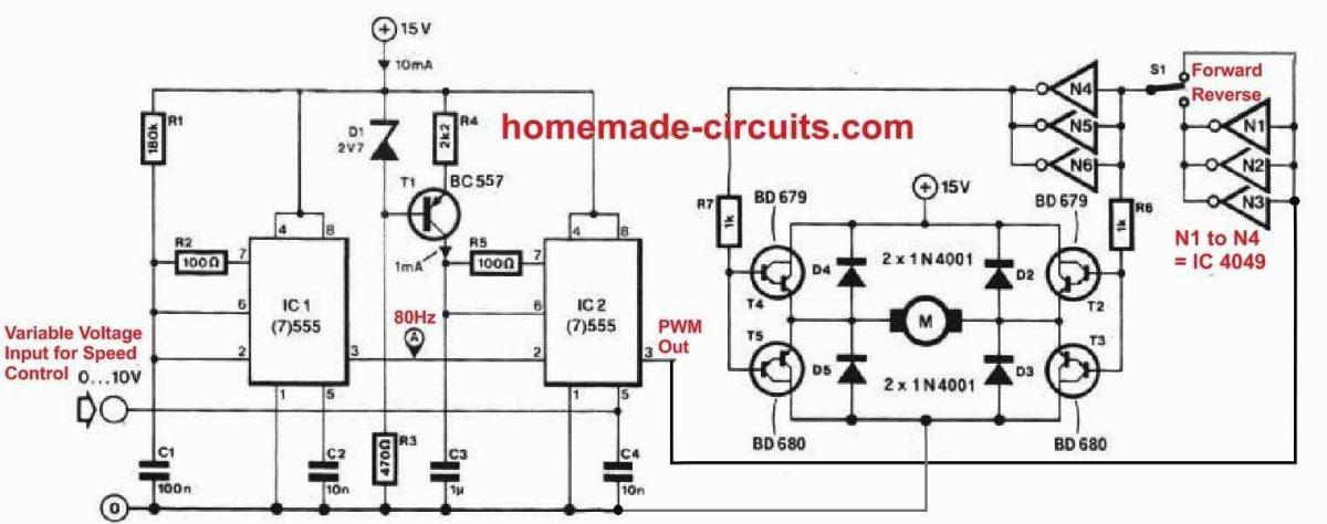 How does a DC speed controller work?