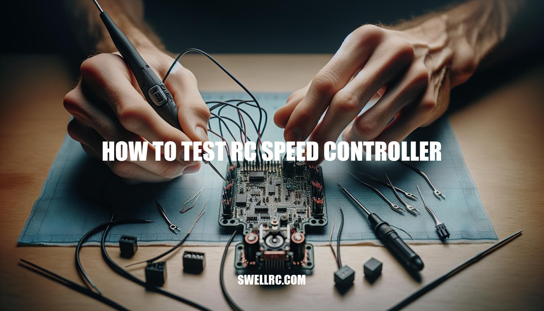 How to Test RC Speed Controller: A Comprehensive Guide
