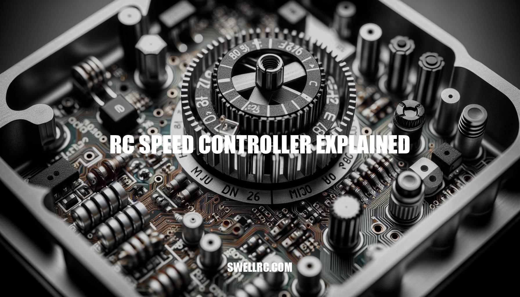RC Speed Controller Explained: Understanding Types, Features, and Maintenance