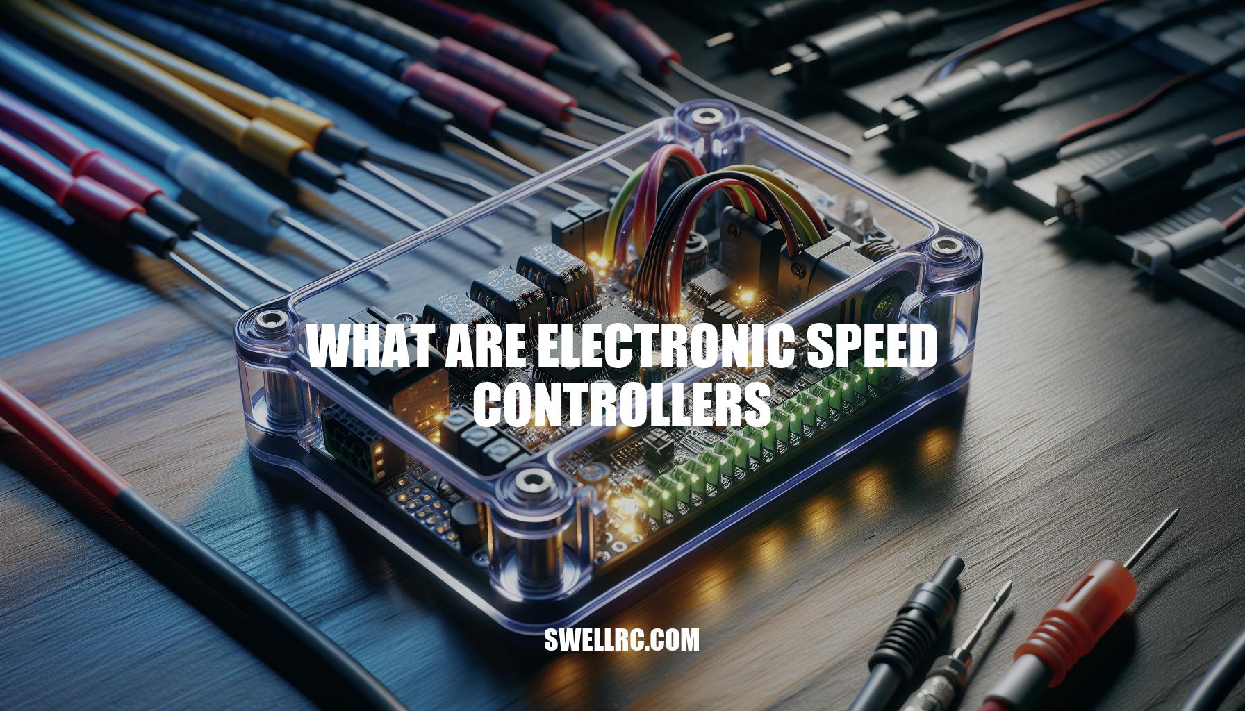 Understanding Electronic Speed Controllers: What Are Electronic Speed Controllers and How They Work