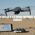 Can You Fly a DJI Drone Without Cell Service?