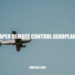 Designing and Flying Your Paper Remote Control Aeroplane