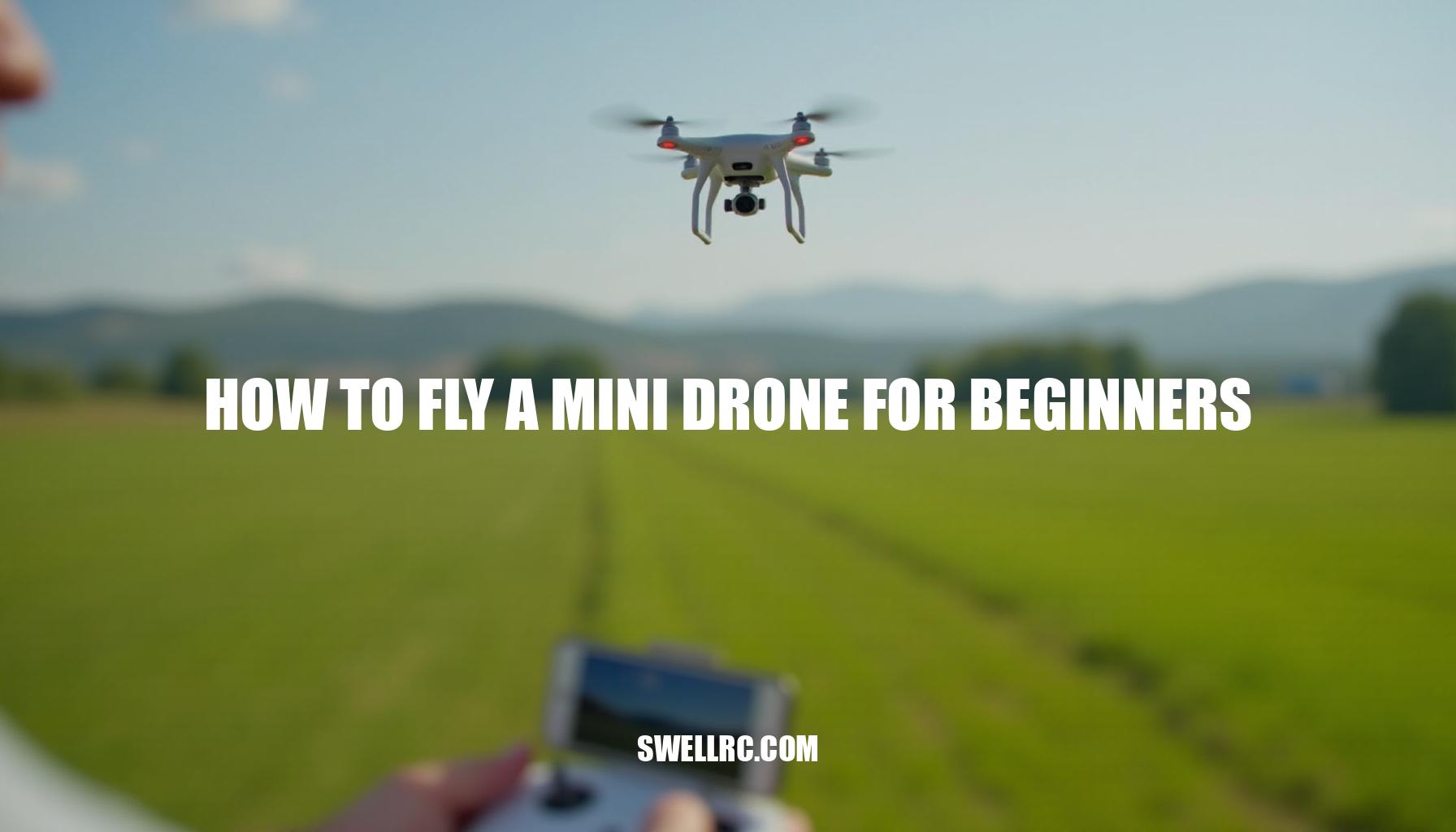 How to Fly a Mini Drone for Beginners: A Step-by-Step Guide