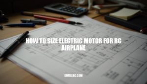 How to Size Electric Motor for RC Airplane